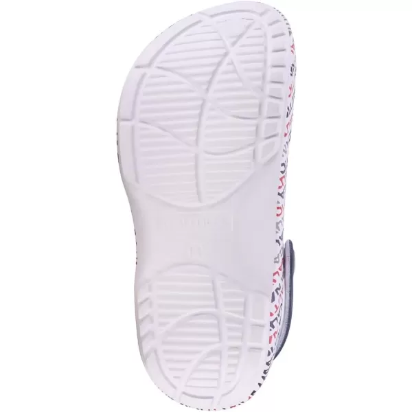 Nautica Kids Sports Clogs Sandals Athletic Beach Water Shoes  River EdgeBoys  Girls ToddlerLittle KidBig KidWhite Americana