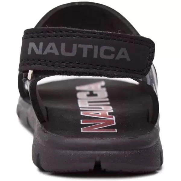 Nautica Kids Sports Sandals  Water Shoes Open Toe Athletic Summer Sandal Boy  Girl Little KidBig KidBlack Grey Shark Camo