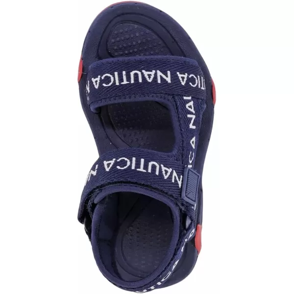 Nautica Kids Sports Sandals Open Toe Athletic Beach Water Shoes Boys  Girls ToddlerLittle KidBig KidNavyaugustus