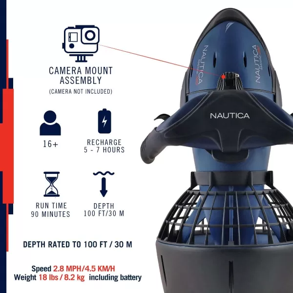 Nautica Marine 280 Seascooter Recreational Dive SeriesNautica Marine 280 Seascooter Recreational Dive Series