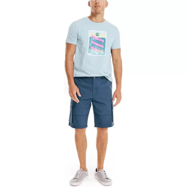 Nautica Mens 10 Navigator Cargo ShortEnsign Blue