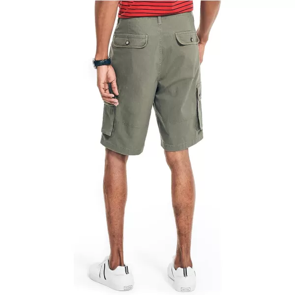 Nautica Mens 10 Navigator Cargo ShortHillside Olive