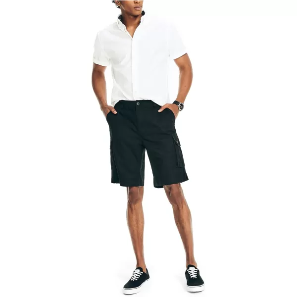 Nautica Mens 10 Navigator Cargo ShortTrue Black