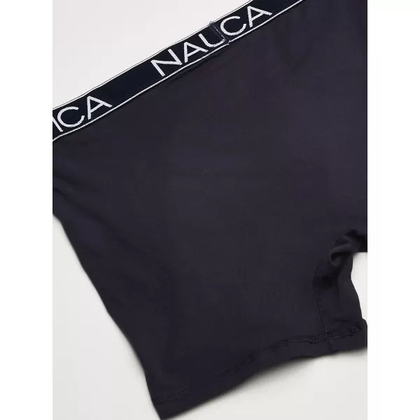 Nautica Mens 3 Pack Cotton Stretch Boxer BriefPeacoat