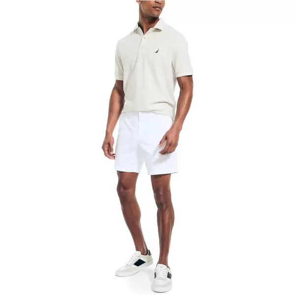 Nautica Mens 6 Deck ShortBright White