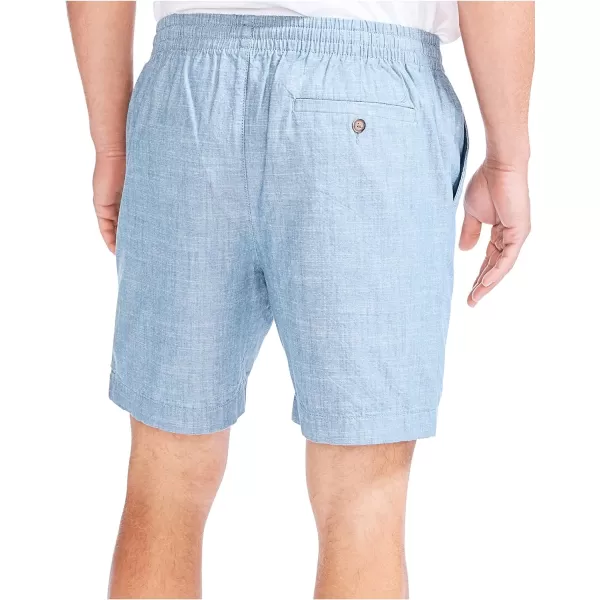 Nautica Mens 7 Classic Fit Boardwalk ShortsBlue Stern