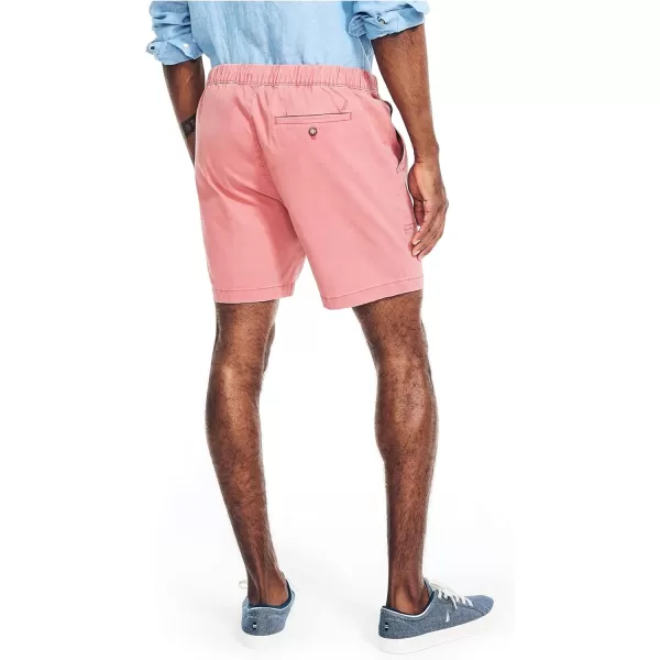 Nautica Mens 7 Pullon Boardwalk ShortMineral Red