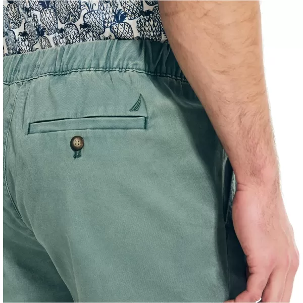 Nautica Mens 7 Pullon Boardwalk ShortSilver Pine