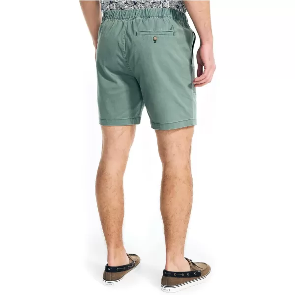 Nautica Mens 7 Pullon Boardwalk ShortSilver Pine