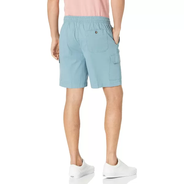 Nautica Mens 8 Classic Fit Cargo ShortSmoke Blue