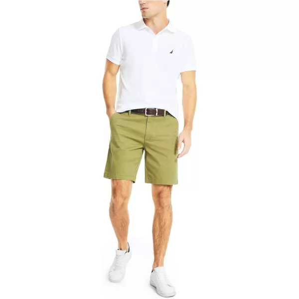 Nautica Mens 85 Deck ShortLight Olive