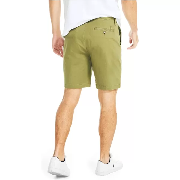 Nautica Mens 85 Deck ShortLight Olive