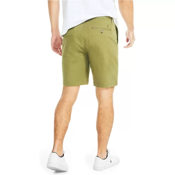 Nautica Mens 85 Deck ShortLight Olive