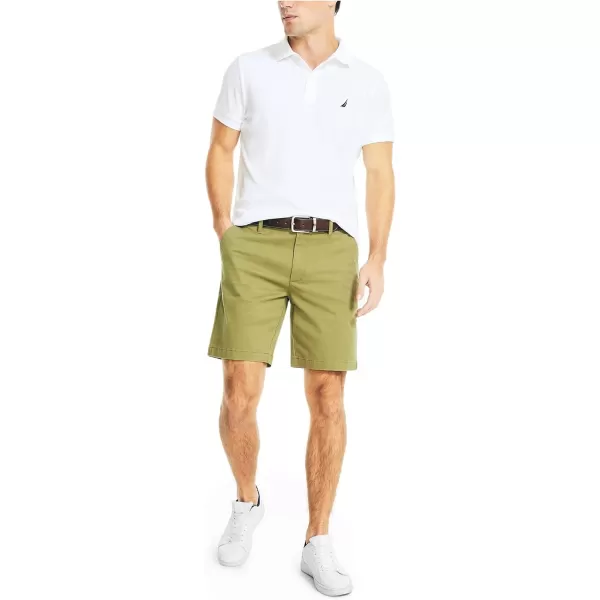Nautica Mens 85 Deck ShortLight Olive