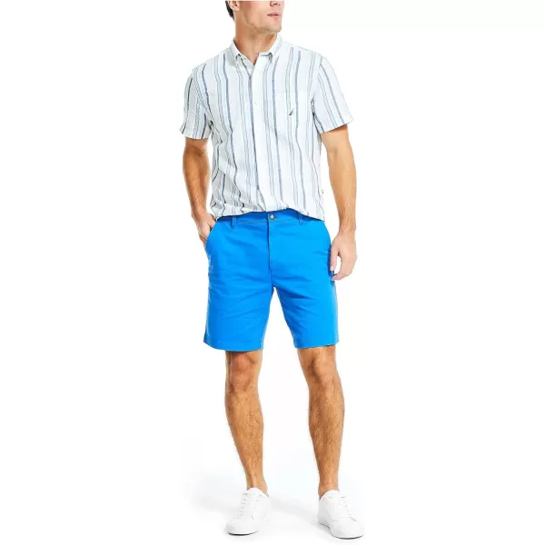 Nautica Mens 85 Deck ShortSpinner Blue