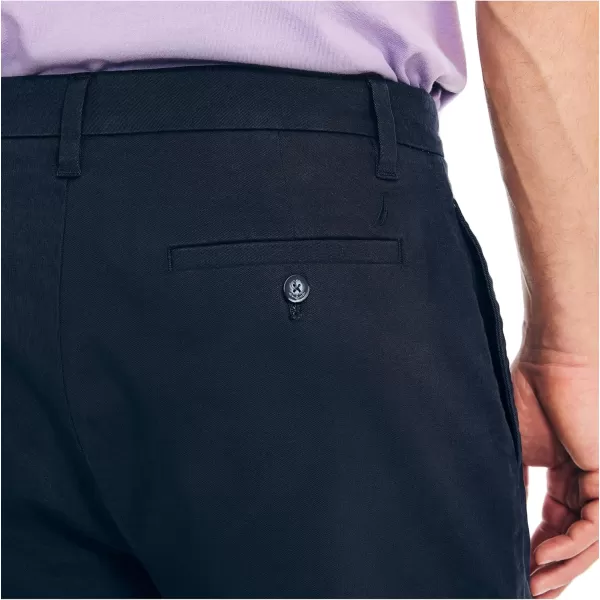 Nautica Mens 85 Pleated ShortNavy