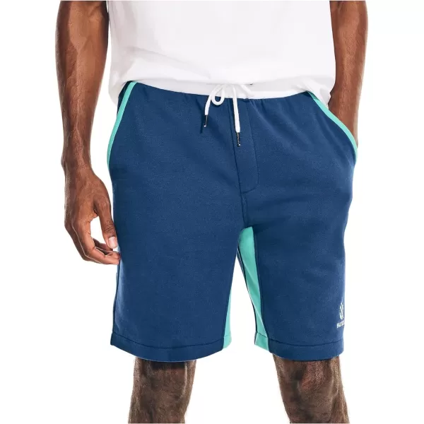 Nautica Mens 9 Sustainably Crafted Reissue Logo ShortBlue Depths