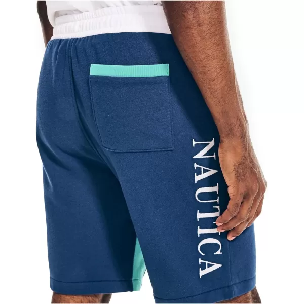 Nautica Mens 9 Sustainably Crafted Reissue Logo ShortBlue Depths