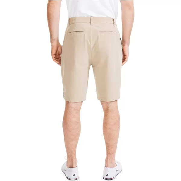 Nautica Mens 95 Navtech Slim Fit ShortMilitary Tan