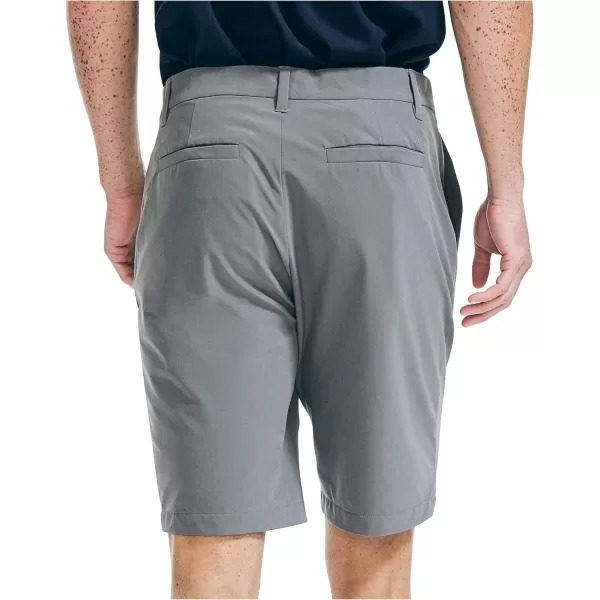 Nautica Mens 95 Navtech Slim Fit ShortPewter Grey