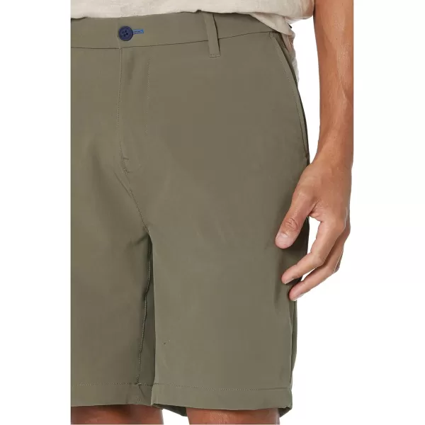 Nautica Mens 95 Navtech Slim Fit ShortSea Moss