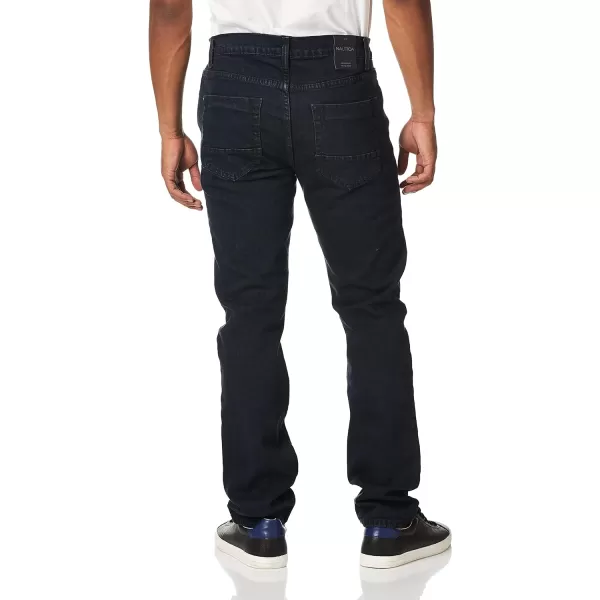 Nautica Mens Athletic Slim Stretch DenimPure Dark Pacific Wash