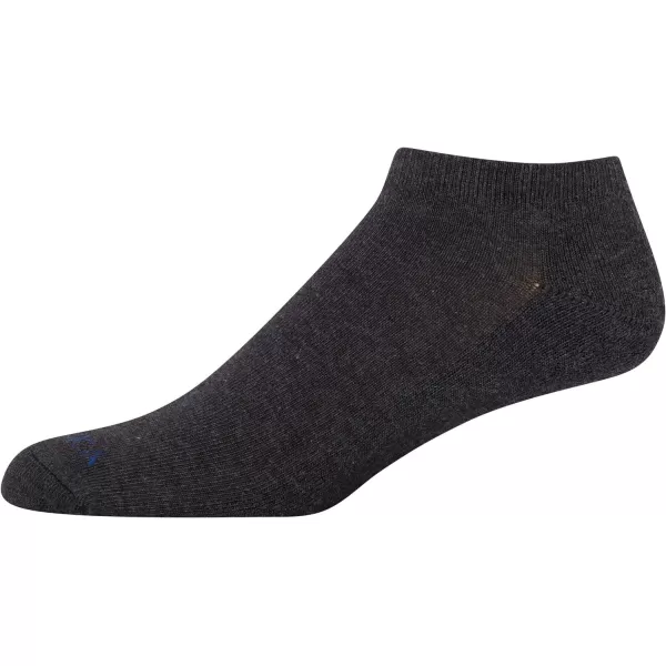 Nautica Mens Athletic Socks  Cushioned Low Cut Socks 6 8 12 PackGreyNavy