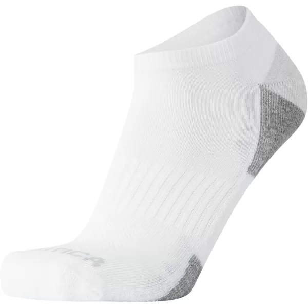 Nautica Mens Athletic Socks  Cushioned Low Cut Socks 6 8 12 PackWhite Multi