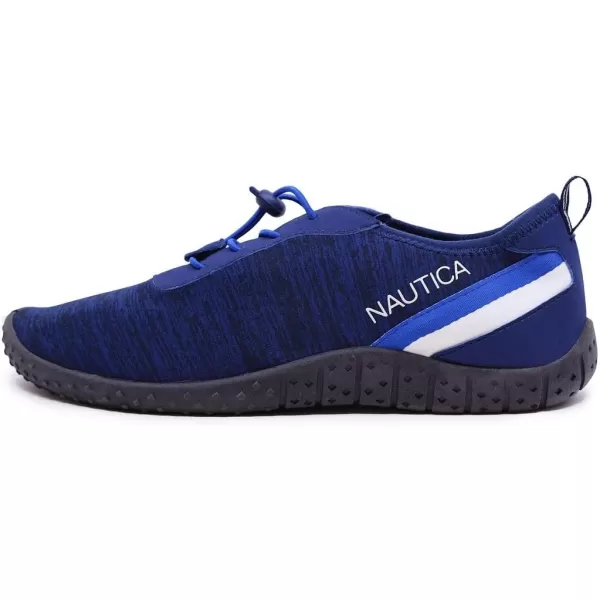 Nautica Mens Athletic Water Shoes  Aqua Socks Quick Dry  SliponElastic Lace Sandals  MarccWessonWessonnavy