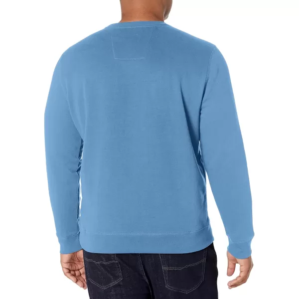 Nautica Mens Basic Crew Neck Fleece SweatshirtBlue Stern