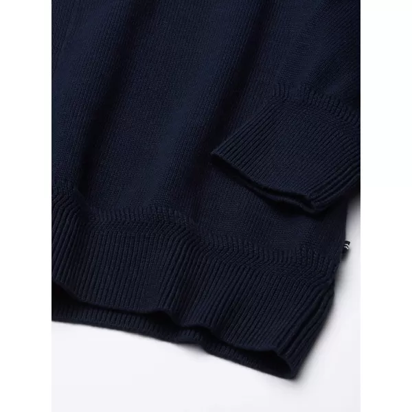 Nautica Mens Big and Tall Classic Fit Knit CardiganNavy