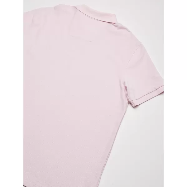 Nautica Mens Big and Tall Classic Fit Short Sleeve Solid Performance Deck Polo ShirtCradle Pink
