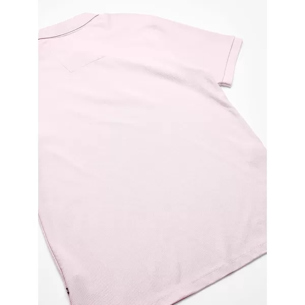 Nautica Mens Big and Tall Classic Fit Short Sleeve Solid Performance Deck Polo ShirtCradle Pink