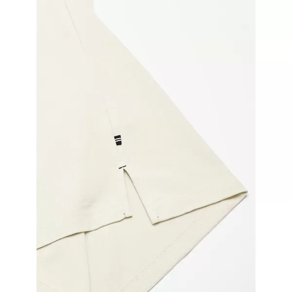 Nautica Mens Big and Tall Classic Fit Short Sleeve Solid Performance Deck Polo ShirtSail Cream