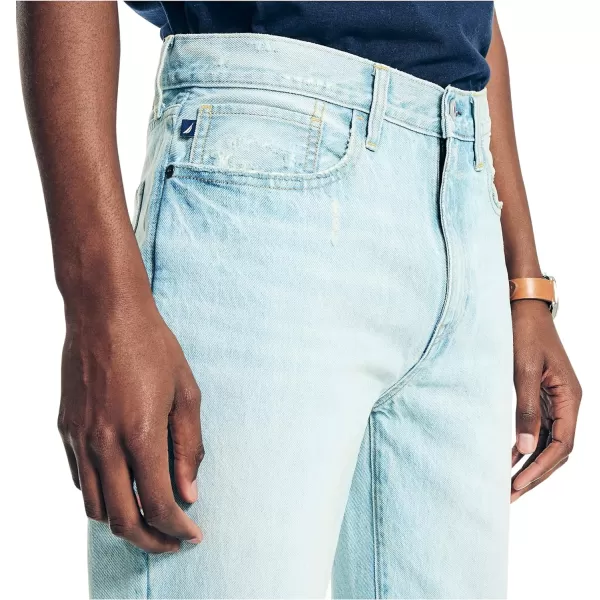 Nautica Mens Big and Tall Relaxed Fit JeanOcean Shallows Wash