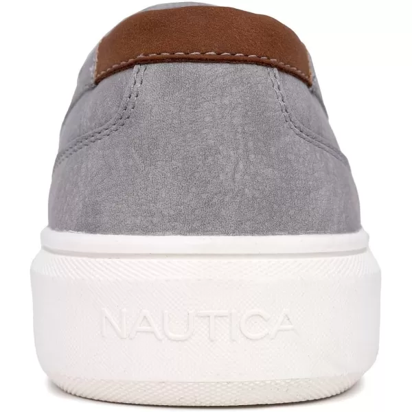 Nautica Mens Boat Shoe Casual Loafers Comfort Sneaker  Walking Moccasin SlipOnLaceUpGreyclova