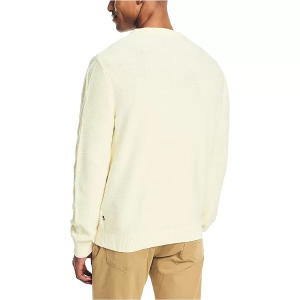 Nautica Mens CableKnit SweaterSail Cream