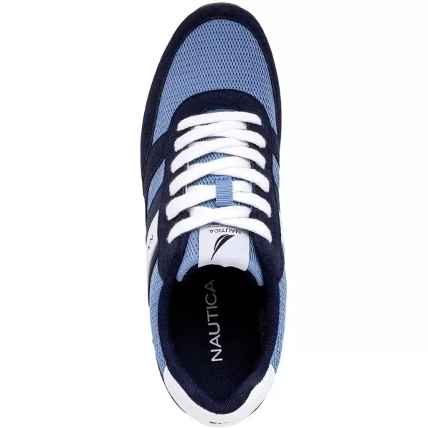 Nautica Mens Casual LaceUp Fashion Sneakers Oxford Comfortable Walking ShoeOutfallblue Navy