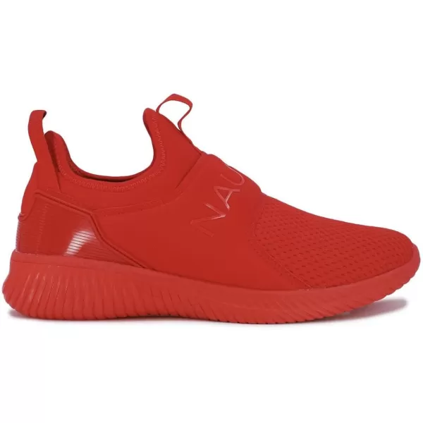 Nautica Mens Casual SlipOn Fashion SneakersWalking ShoesLightweight JoggersCoasterred Mono 1