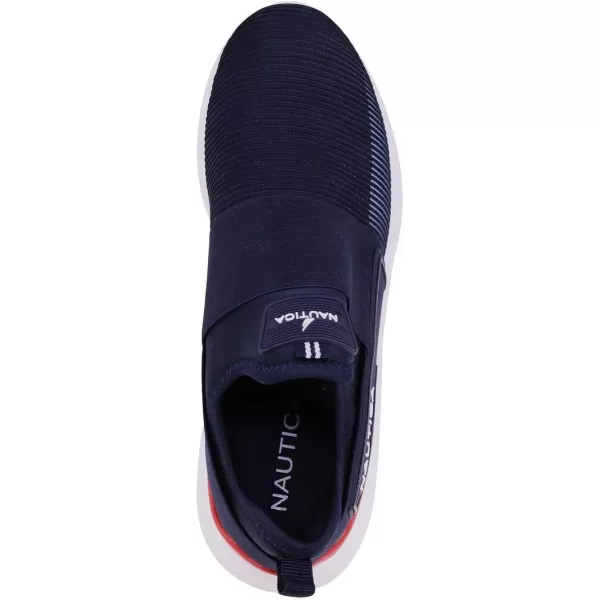 Nautica Mens Casual SlipOn Fashion SneakersWalking ShoesLightweight JoggersDarmonnavy