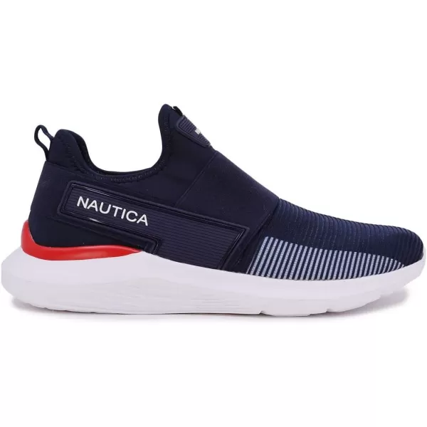 Nautica Mens Casual SlipOn Fashion SneakersWalking ShoesLightweight JoggersDarmonnavy