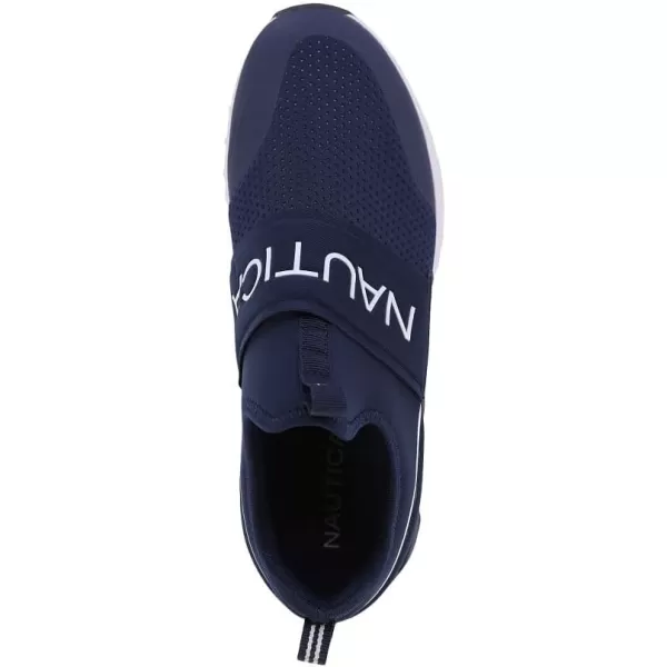 Nautica Mens Casual SlipOn Fashion SneakersWalking ShoesLightweight JoggersZentonavy