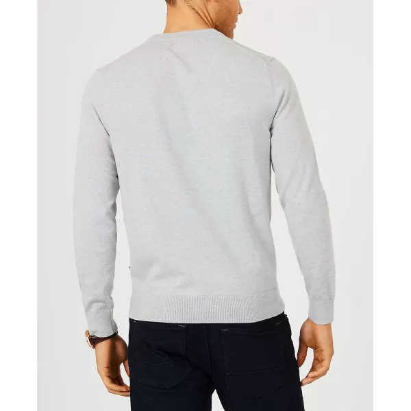 Nautica Mens Classic Fit Navtech Soft VNeck SweaterGrey Heather