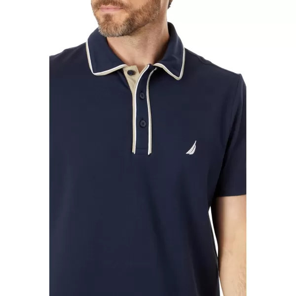 Nautica Mens Classic Fit Performance PoloNavy