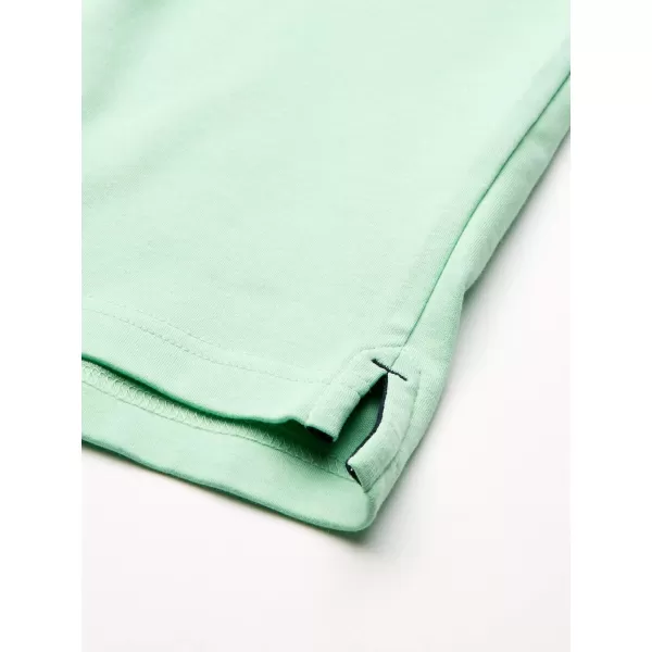 Nautica Mens Classic Fit Short Sleeve Solid Soft Cotton Polo ShirtAsh Green