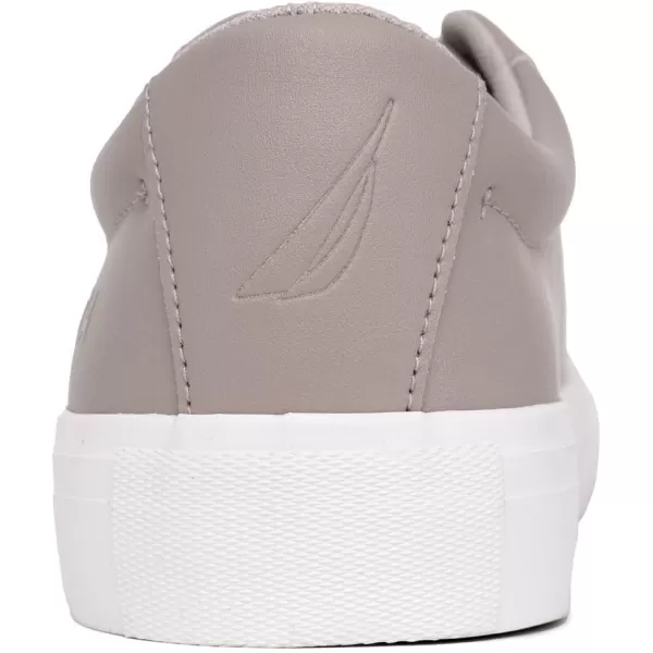 Nautica Mens Classic LaceUp Low Top Fashion Sneaker Loafer  Stylish and Comfortable Casual ShoeGreyhoughton X