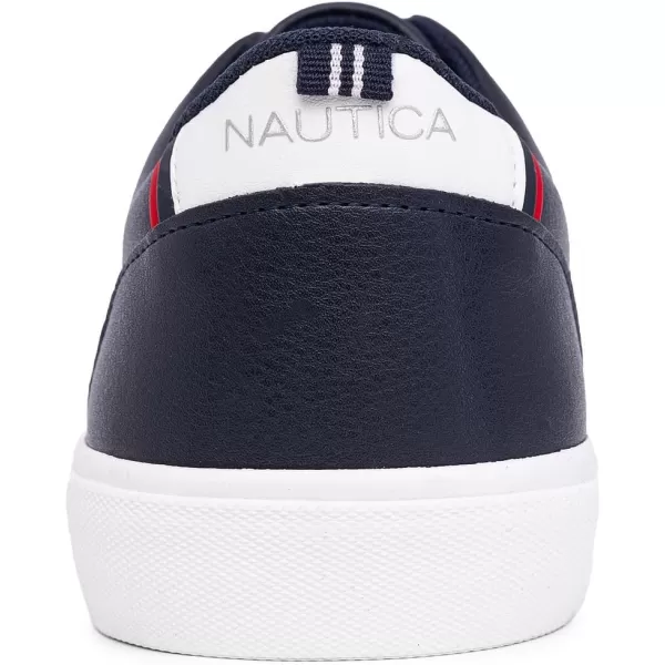 Nautica Mens Classic SlipOn Casual ShoeLow Top Loafer Fashion SneakerNavygraves Elastic