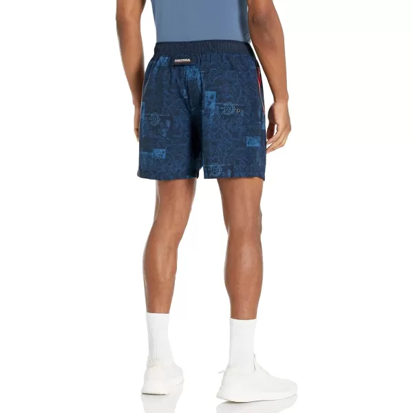 Nautica Mens Competition Sustainably Crafted 6 Performance ShortNavy Multi