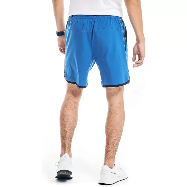 Nautica Mens Competition Sustainably Crafted 7 Performance ShortBright Cobalt