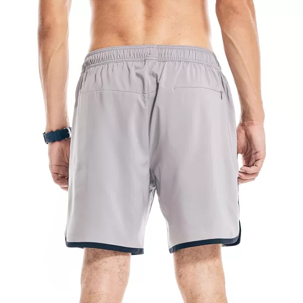 Nautica Mens Competition Sustainably Crafted 7 Performance ShortSharkfin Grey